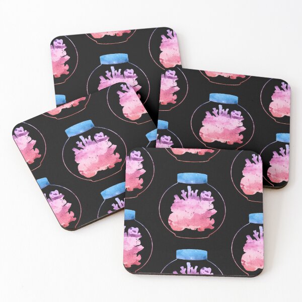 Item preview, Corals in Mason Jar | Ocean | Living Coral Purple Blue Gradient designed and sold by Wintre2.