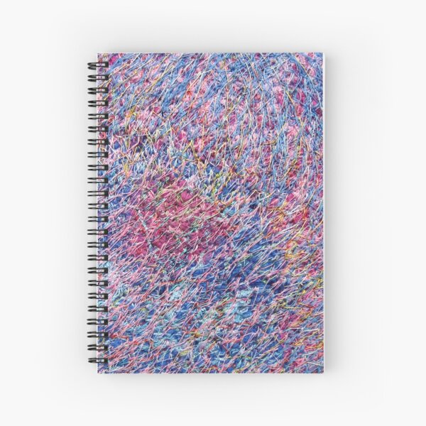 Stitched Threads Spiral Notebook
