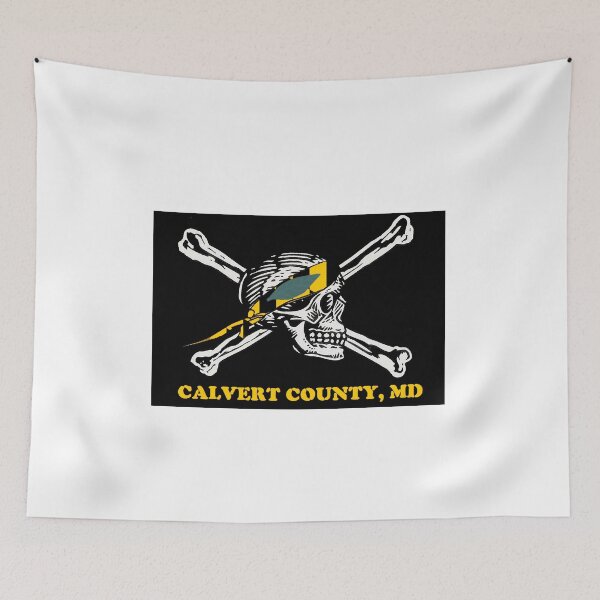 Item preview, Chesapeake Bay Calvert County Maryland Pirate Pride designed and sold by baybranded.
