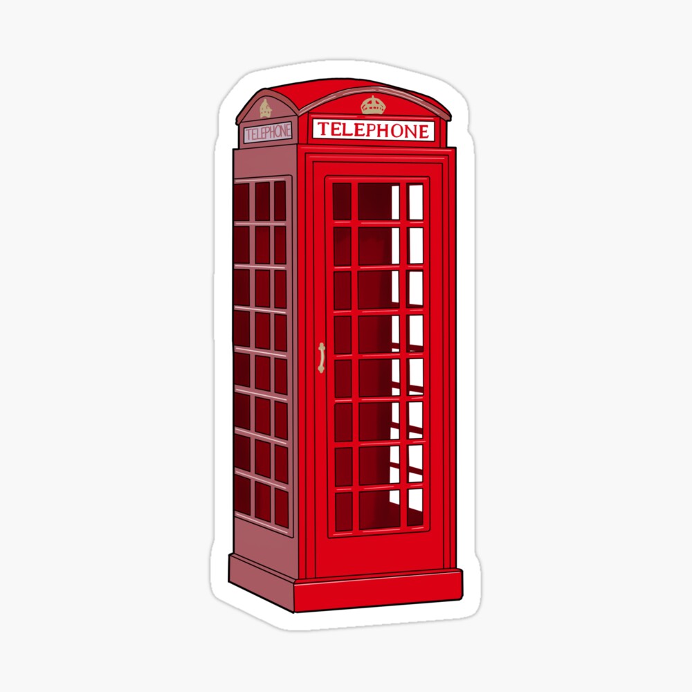 London Red Phone Booth Dictionary Art Print Architecture 