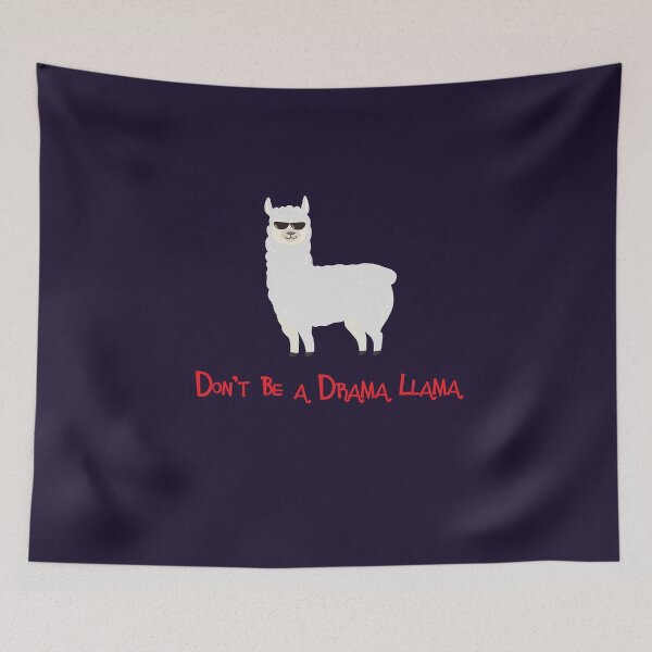 Item preview, Don't Be a Drama Llama designed and sold by undeadkoala.