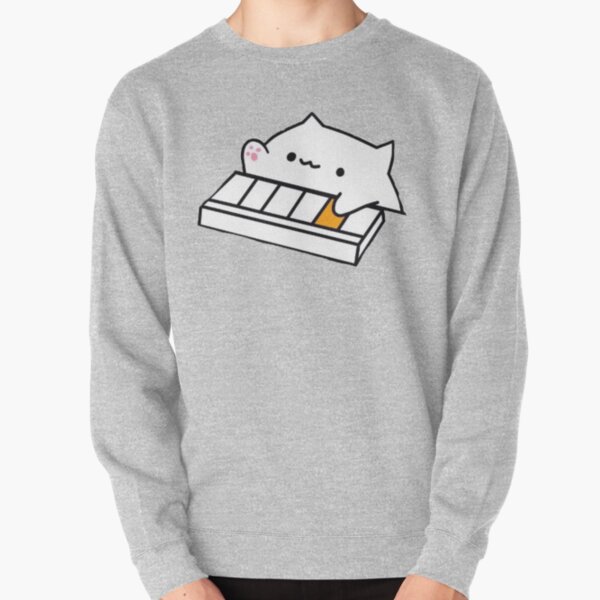 keyboard cat Pullover Sweatshirt