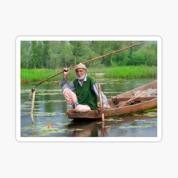 Lotus Fishing Sticker