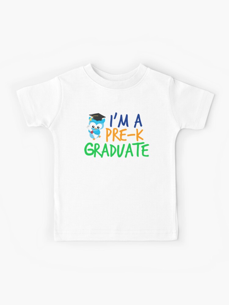 Camiseta para niños for Sale con la obra «Linda graduación de preescolar Soy graduado de Pre-K» de elishamarie28 | Redbubble