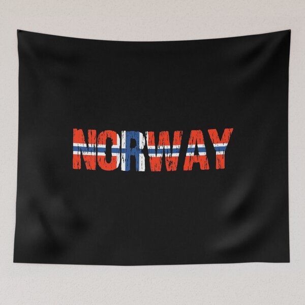 Artikelvorschau, Norwegen Distressed Flag Norge entworfen und verkauft von Nirvanibex.