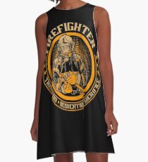 Firefighter by tradition A-Line Dress