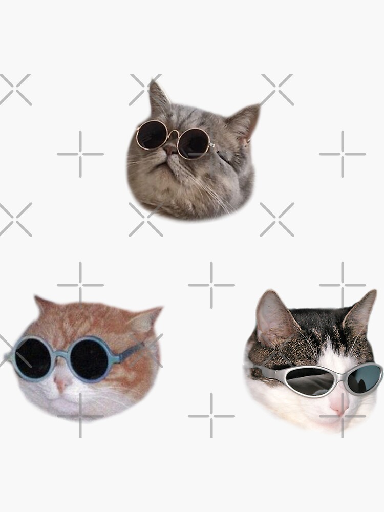 « Pack d'autocollants Cool Kitties » par Elisecv