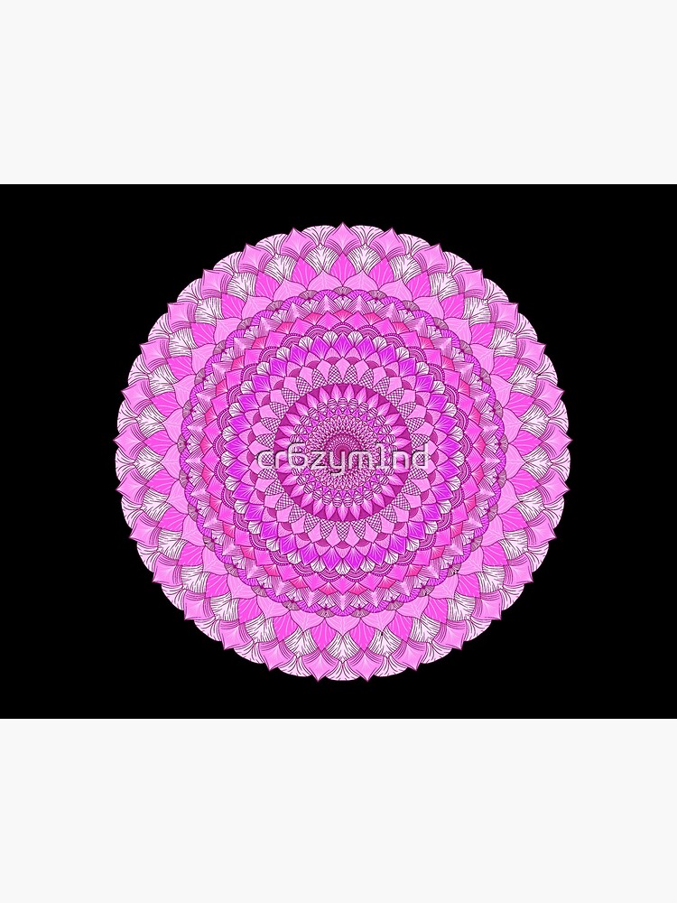 Baby Pink Mandala Dot Art Hardcover Journal for Sale by