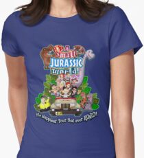 It's a Small Jurassic World (1A) Women's Fitted T-Shirt