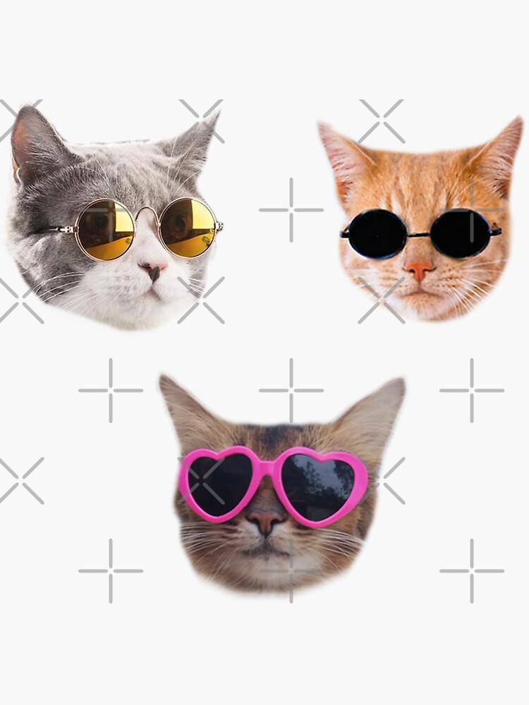 « Pack d'autocollants Cool Kitties # 1 » par Elisecv