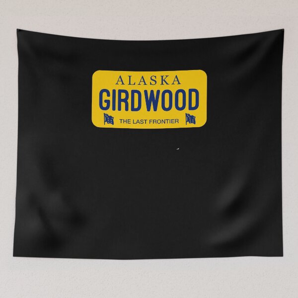 Item preview, Girdwood Alaska License Plate City Name designed and sold by brizodesign.