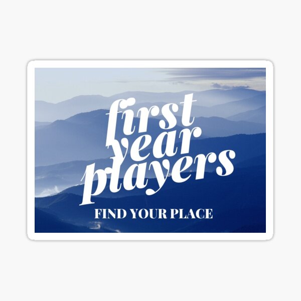 Find Your Place Sticker #1 Sticker