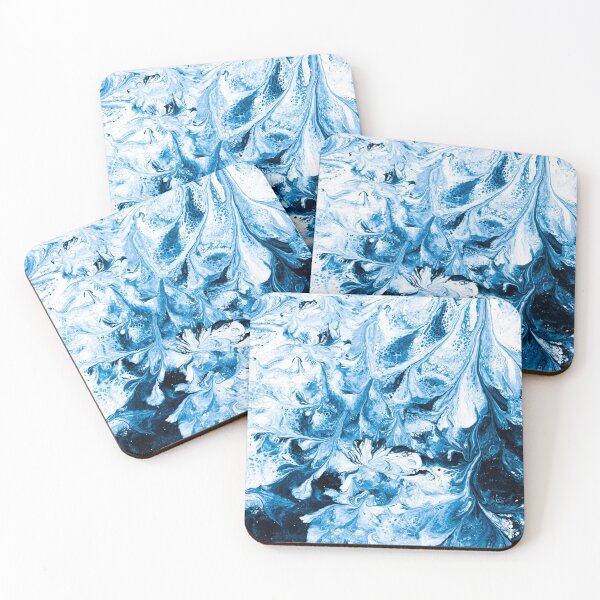 Item preview, Arctic Crush -  Acrylic Pouring designed and sold by fabenfro.