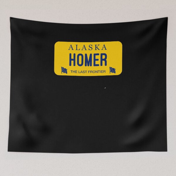 Item preview, Homer Alaska License Plate City Name designed and sold by brizodesign.