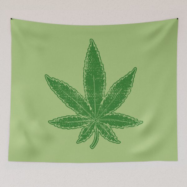 Item preview, Cannabis Cannabis Gift Distressed Green Funny designed and sold by Jaana Kern.