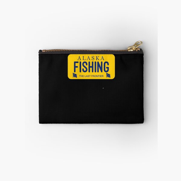 Item preview, Fishing Alaska License Plate  designed and sold by brizodesign.
