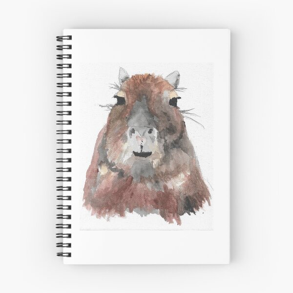 Aperçu de l'œuvre Bonne Capy! Peinture Capybara créée et vendue par crazycavy.