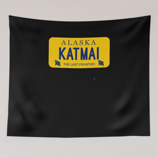 Item preview, Katmai Alaska License Plate  designed and sold by brizodesign.