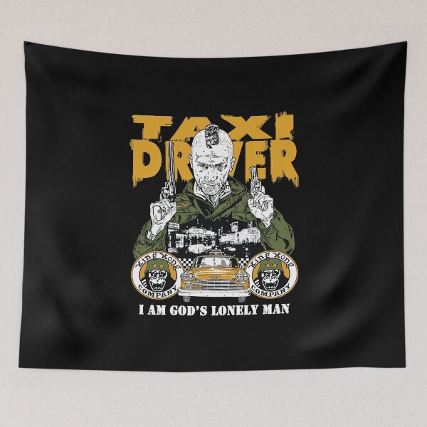Item preview, Taxi Driver Lonely Man Unisex T-shirt designed and sold by Forge 22.