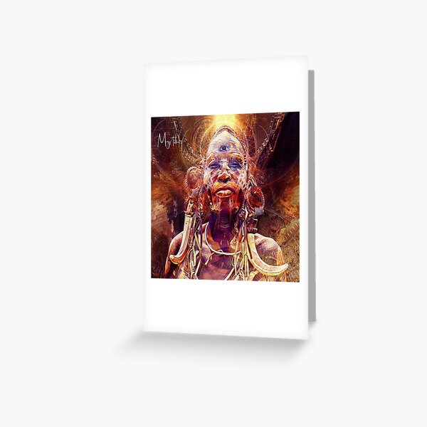 Thirdeye Ancestor Greeting Card