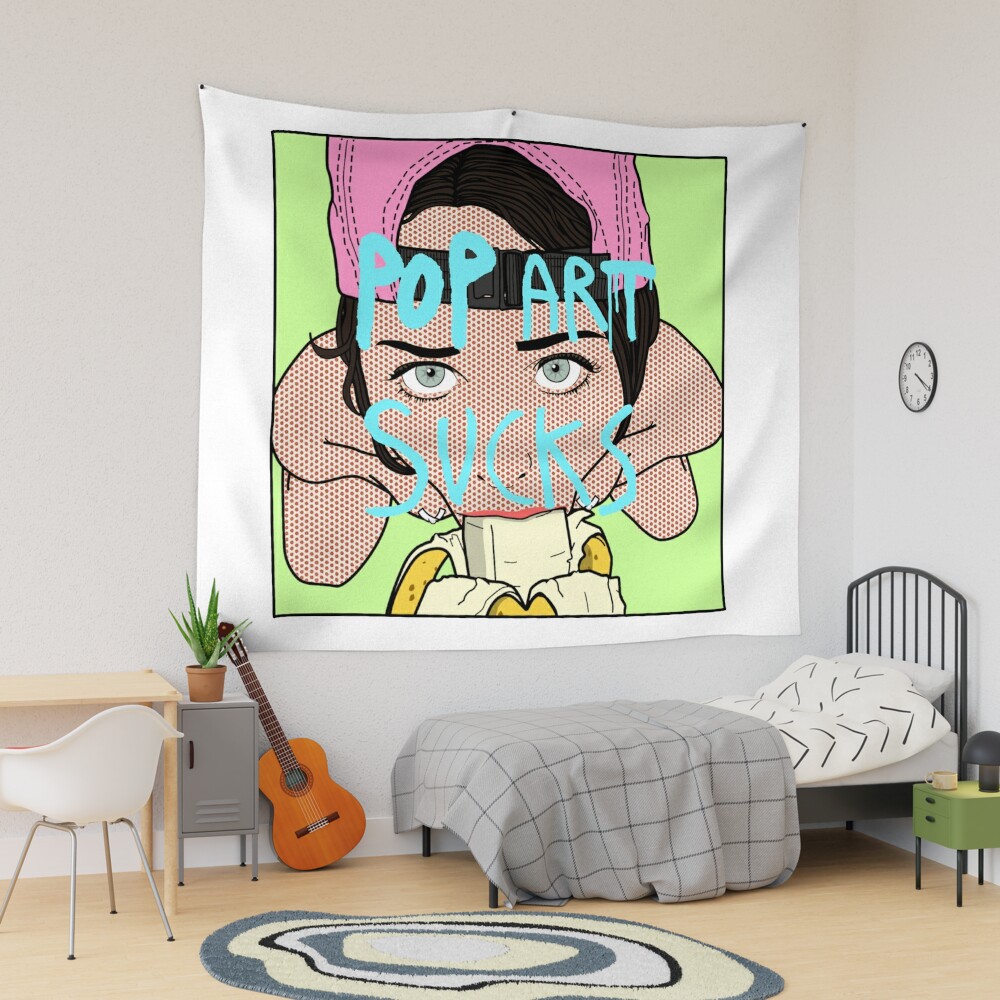 Pop Art Sucks Tapestry by saintiro | Redbubble