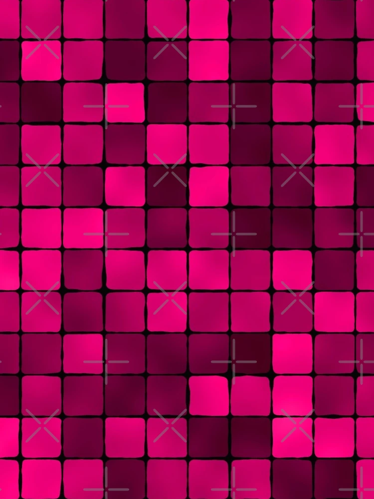 Thumbnail 4 of 4, iPhone Case, Rough Tiles - Fuchsia [Roufxis-Rb] designed and sold by RoufXis.