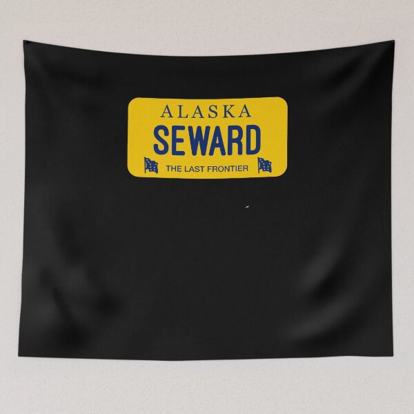 Item preview, Seward Alaska License Plate City Name designed and sold by brizodesign.