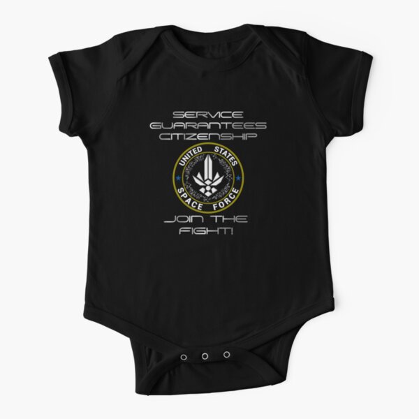 United States Space Force Short Sleeve Baby One-Piece
