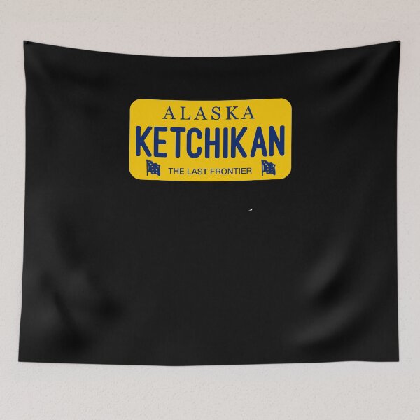 Item preview, Ketchikan Alaska License Plate City Name designed and sold by brizodesign.