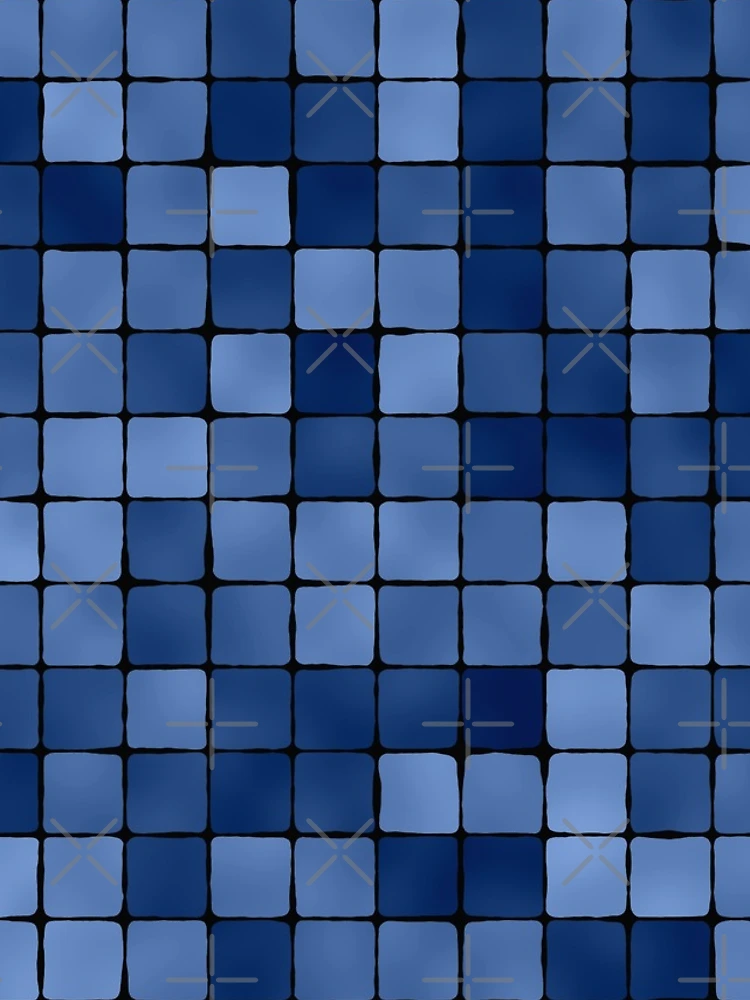 Thumbnail 4 of 4, iPhone Case, Rough Tiles - Blue [Roufxis-Rb] designed and sold by RoufXis.