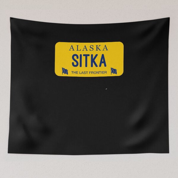 Item preview, Sitka Alaska License Plate City Name designed and sold by brizodesign.