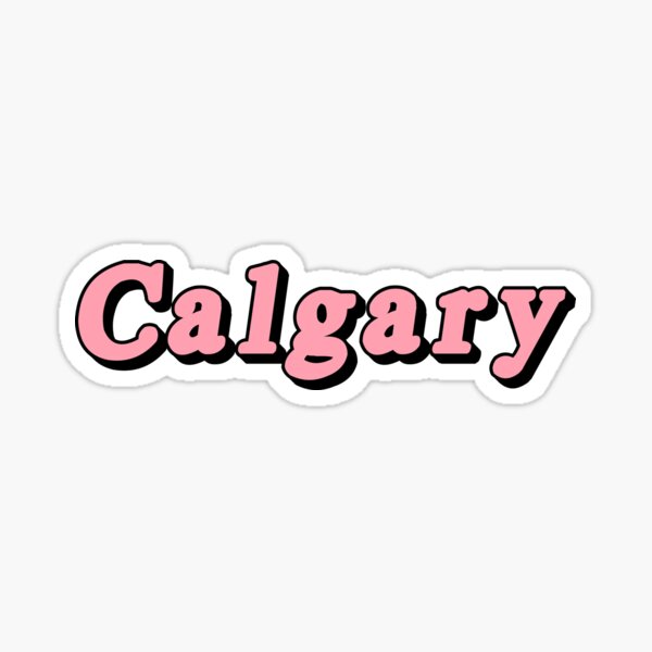 Calgary Stickers Redbubble