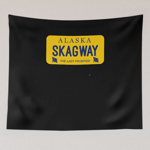Item preview, Skagway Alaska License Plate City Name designed and sold by brizodesign.