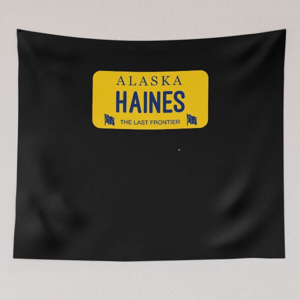 Item preview, Haines Alaska License Plate City Name designed and sold by brizodesign.
