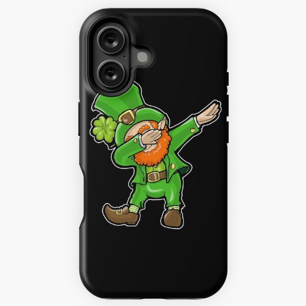Aperçu de l'œuvre Drapant Leprechaun St Patricks Day Funny Gift créée et vendue par Jaana Kern.