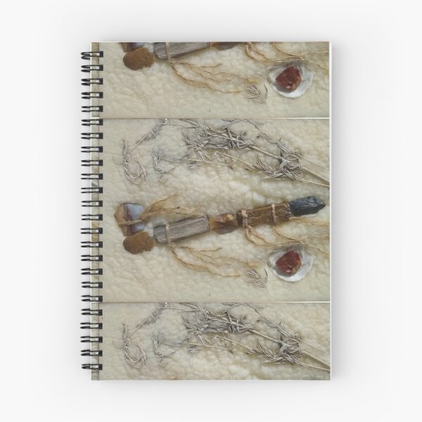 Item preview, Peace Pipe Rock petrified Rock shell sagebrush Native American style designed and sold by Jjamison.
