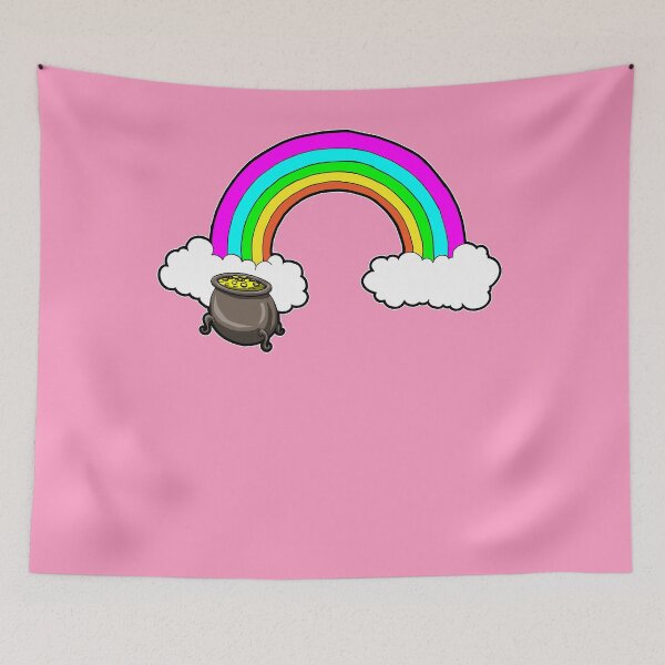 Item preview, Rainbow Gold Pot Leprechaun Funny Gift designed and sold by Jaana Kern.