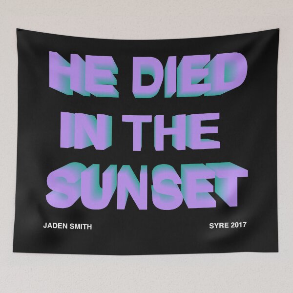 Item preview, HE DIED IN THE SUNSET designed and sold by TisoBoiteto.