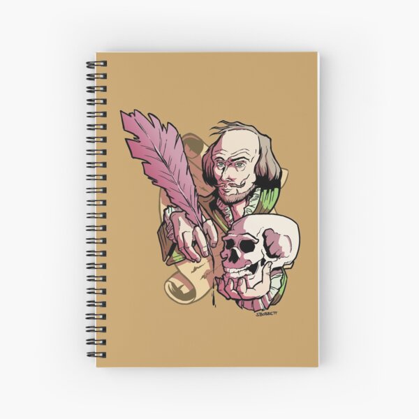 Shakespeare 400th Anniversary Tribute Spiral Notebook