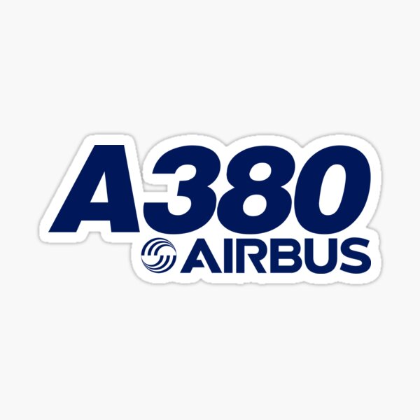 Airbus A380 Logo Sticker