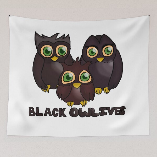 Item preview, Black Owl-ives designed and sold by Brian Kwok.