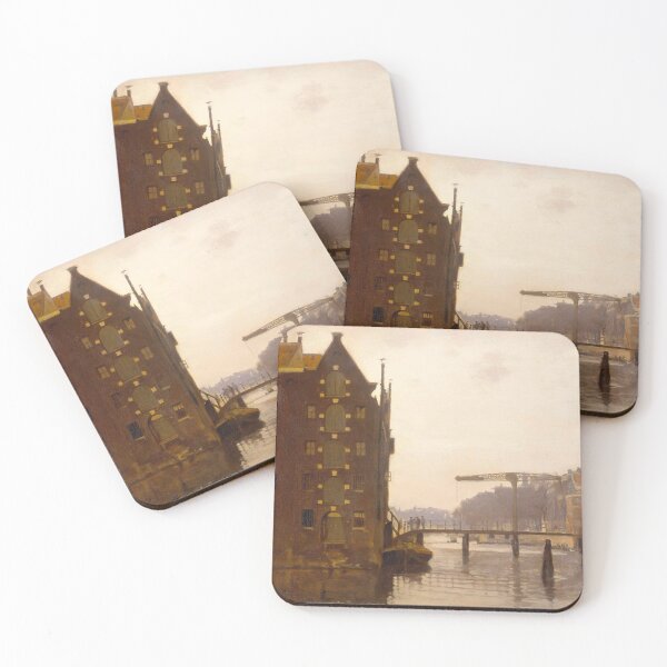 Item preview, Willem Witsen  - Storehouses along a Canal in Amsterdam designed and sold by ArtExpression.