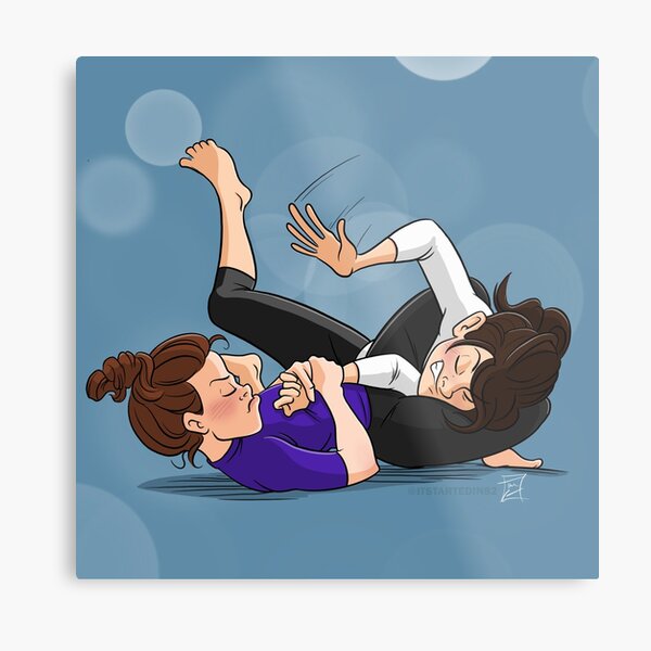 Armbar Metal Print