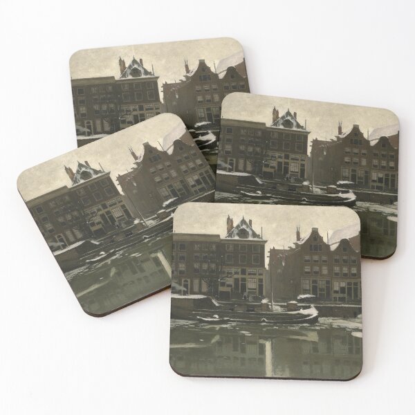 Artikelvorschau, Willem Witsen  - Oude Schans in Amsterdam entworfen und verkauft von ArtExpression.