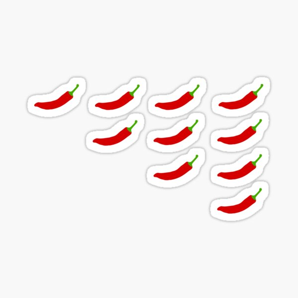 Item preview, Chilli Heat Guide designed and sold by sweetsixty.