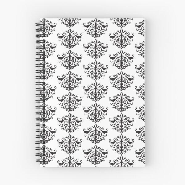 Item preview, Paisley Wallpaper Swirls - Black and White [Roufxis-Rb] designed and sold by RoufXis.