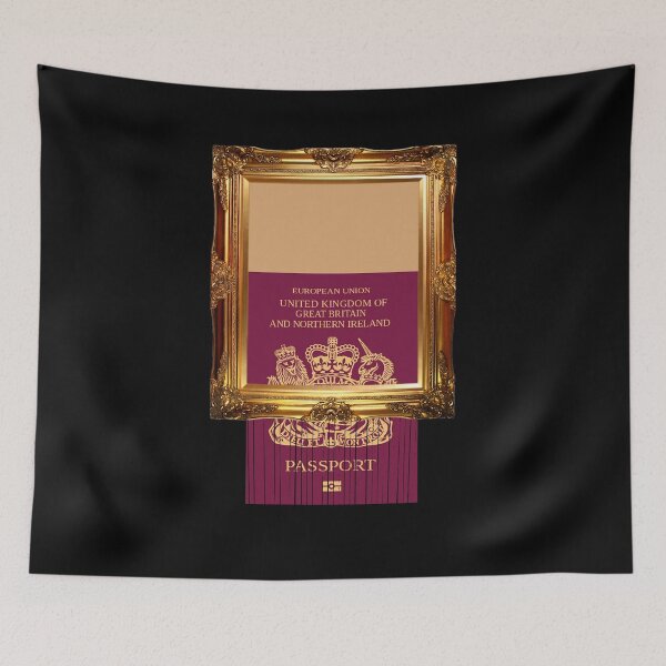 Item preview, Shredding British Passport - Brexit Banksy style designed and sold by Akram96.