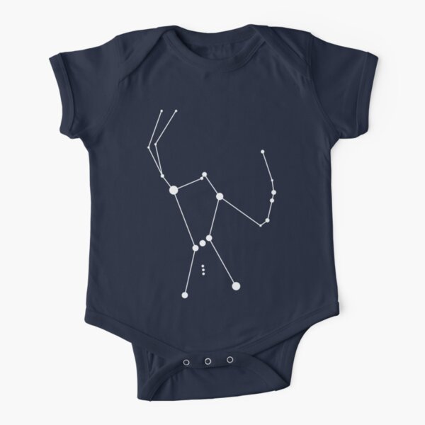 Orion Constellation Short Sleeve Baby One-Piece