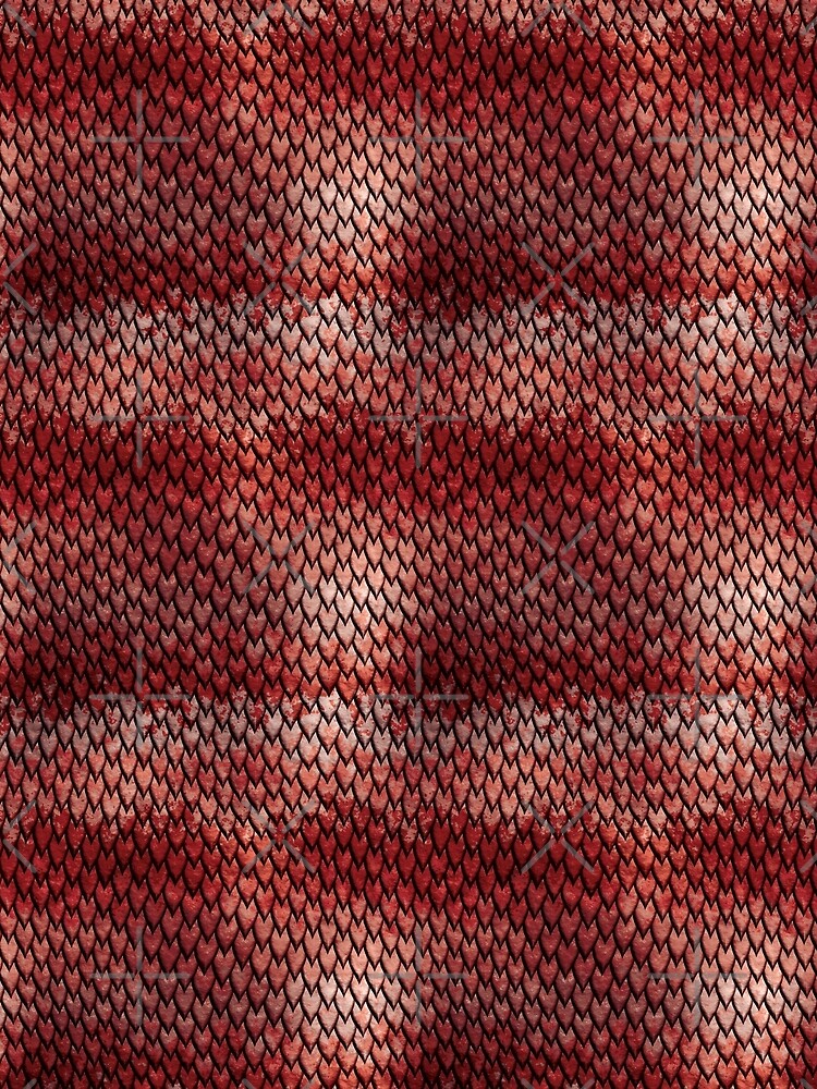 Thumbnail 3 of 3, Scarf, Wyvern - Fire [Roufxis-Rb] designed and sold by RoufXis.