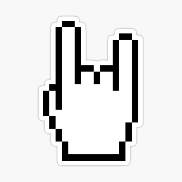 Finger Cursor Stickers.